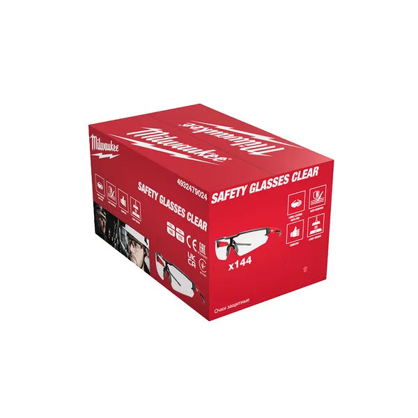 Bulk Enhanced Safety Glasses Clear-en