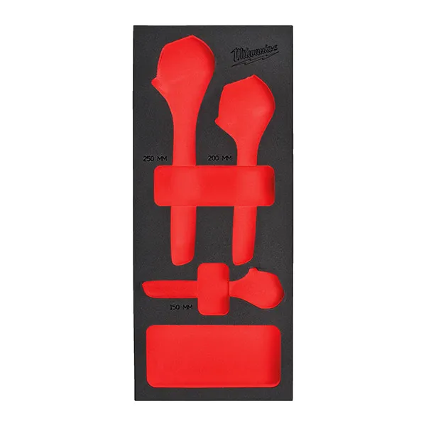 Inserție spumă goală, 3 buc cheie ajustabilă