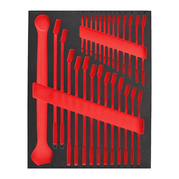 Inserție spumă goală, 27 buc chei combinate MAX BITE™