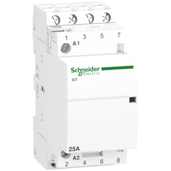 Contactor Ict, 2 Poli, 2 Nd, 25 A, 220, 240 V C.A.