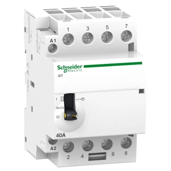 Contactor Ict Comanda Manuala 40A 4Nd 24V 50Hz