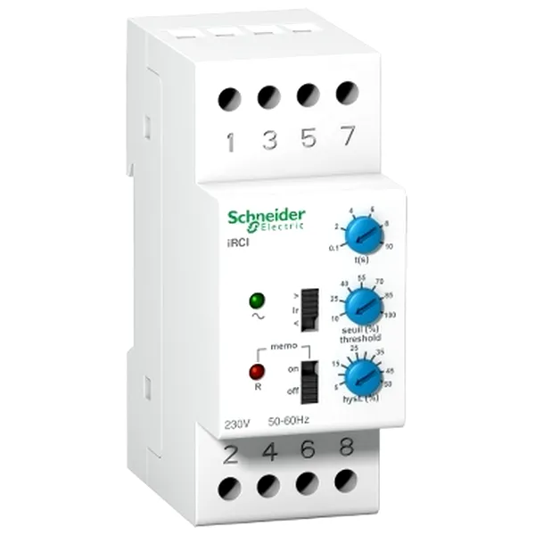Releu Comanda curent Irci, 8 A, 230 V 50/60Hz, 1 Oc