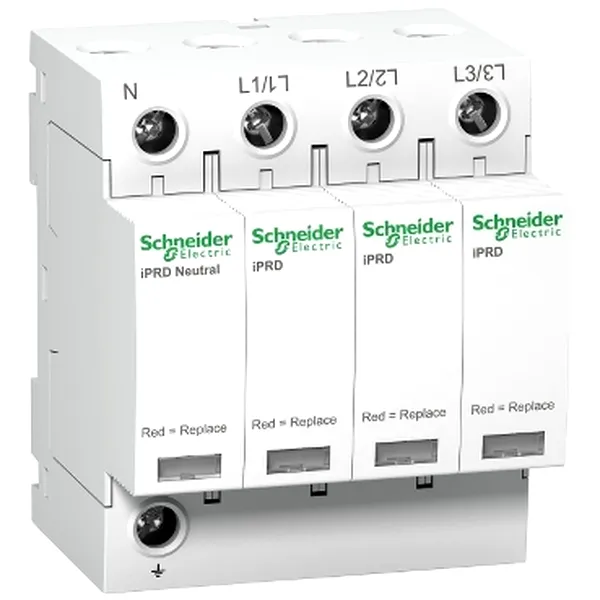 descarcator Modular Iprd8, 3P + N, 350V, cu Transfer de La Distanta