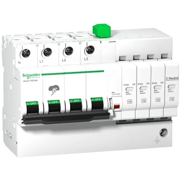 Iquick Prd40R descarcator Modular, 3 Poli + N, 264V, cu Transfer La Distanta