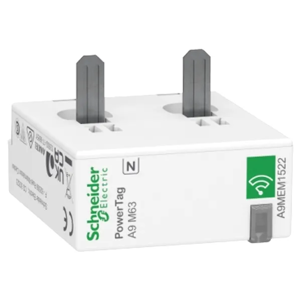 Acti9, Powertag, 1P+N, Pozitie Sus, Maximum 63A, Senzor De Energie