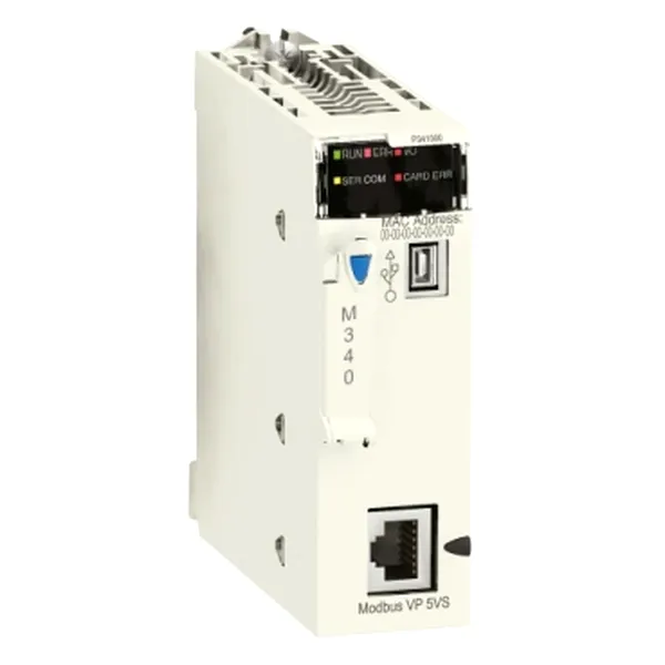 Modul Procesor M340 - Max 512 I/O Digitale + 128 Analogice - Modbus
