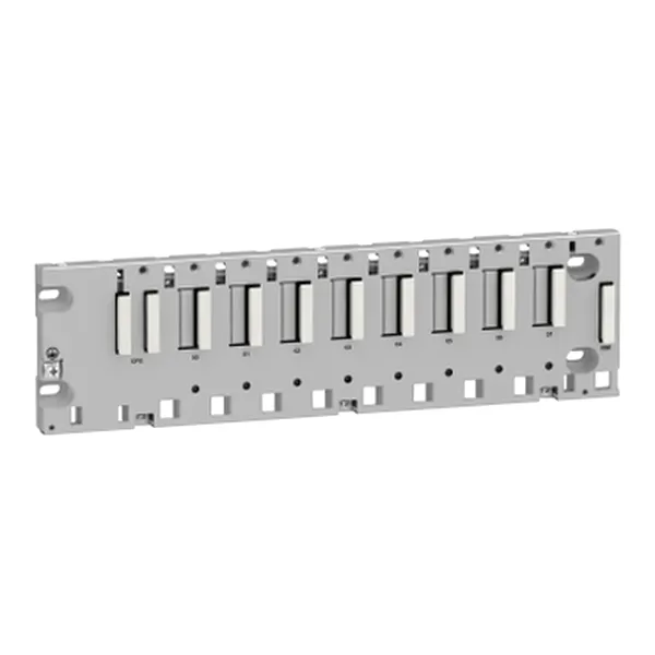 Rack M340 - 8 Sloturi - Montaj Pe Panou, Contrapanou Sau Sina Din