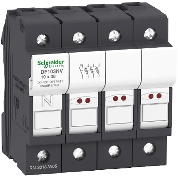 Tesys Deconector-Siguranta 3P N 32A - Fuse Marimea 10 X 38 Mm - Indicator Sigura