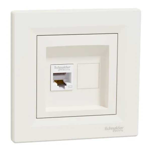 Asfora, Priza de date RJ45 cat.5e UTP crem