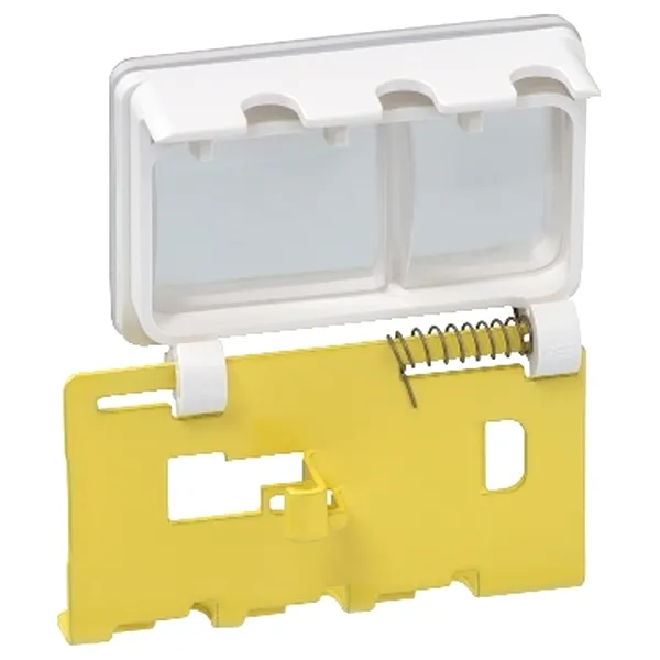 Dispozitiv De Blocare Cu Lacat - Pt. Oper. Gv2-Me - 1 - 3 Lacate Tija  4 - 8 Mm