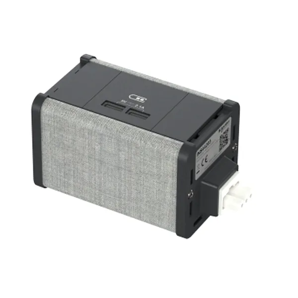 Unica system+, Unitate modulara 2xpriza USB A, antracit/gri