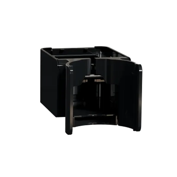 Unica system+, Piesa de capat pentru montaj in coloane, antracit