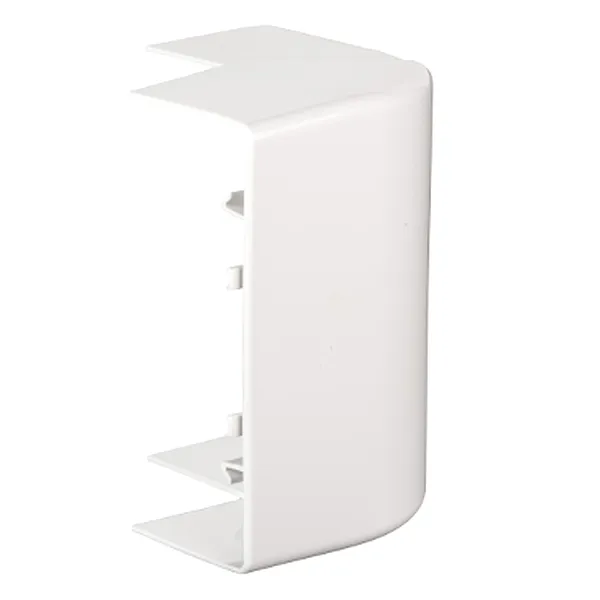 OptiLine 45, coltar exterior, 140 x 55 mm, PC/ABS, alb polar