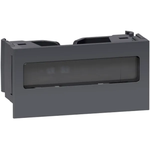 Unica system+, Suport eticheta Unica, antracit