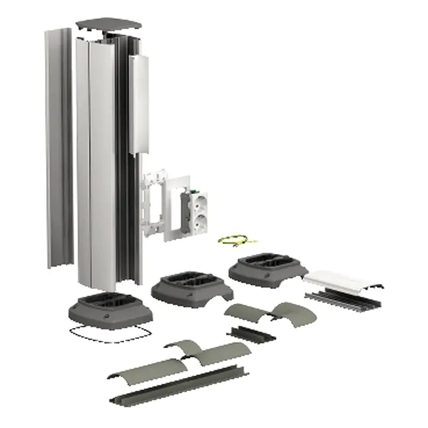 Optiline 70, Stalp Servicii, 2 Fete, Natural