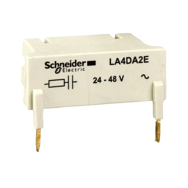 TeSys Deca, suppressor module, RC circuit, 24...48 V AC