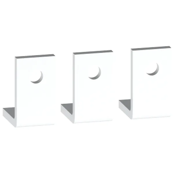 Extensii borne cu unghi drept spate pentru contactor TeSys Giga LC1G265-500, 3P