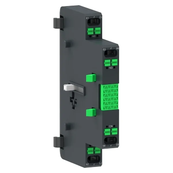 Bloc de contacte auxliare pentru contactor TeSys Giga, 1NO + 1NC, montare pe lateral, terminale push-in