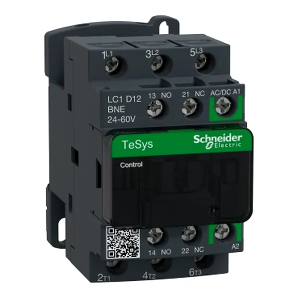 Tesys D Contactor - 3P -= 440 V - 12 A Ac-3 - 24 - 60 V C.A/C.C Bobina
