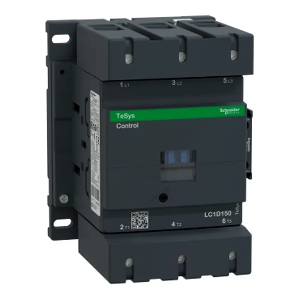 Contactor, TeSys Deca, 3P(3NO), AC-3/AC-3e, <=440V, 150A, 110V AC 50/60Hz coil, screw clamp terminals