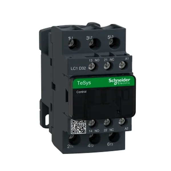 Contactor, TeSys Deca, 3P(3 NO), AC-3/AC-3e, 0 to 440V, 32A, 600VAC 50/60Hz coil