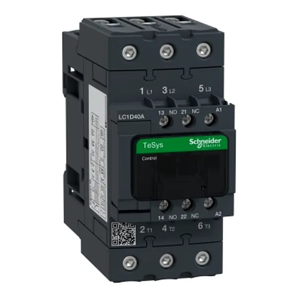 TeSys D contactor 3P 40A AC-3440V - aux 1NO+1NC -  48V 50Hz - EverLink
