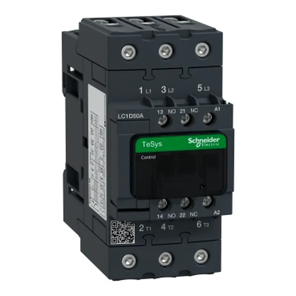 TeSys D contactor - 3P(3 NO) - c.a.-3 - <= 440 V 50 A - 48 V c.a. 50/60 Hz bobina