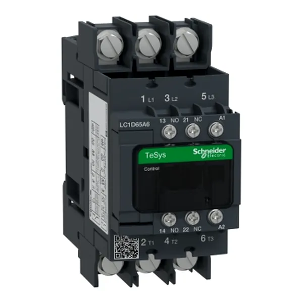 TeSys D contactor, 3P(3 NO), c.a.-3, <= 440 V 65 A, 100 V c.a. 50/60 Hz bobina