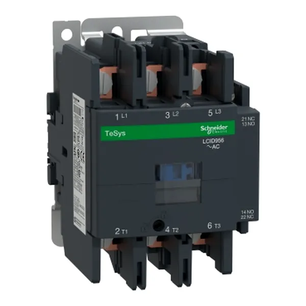 Contactor, TeSys Deca, 3P(3NO), AC-3/AC-3e <=440V 95A, 230V AC 50/60Hz coil, ring-lug terminals