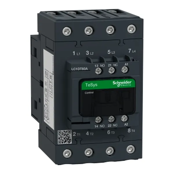 TeSys D contactor - 4P(4 NO) - c.a.-1 - <= 440 V 60 A - 115 V c.a. 50/60 Hz bobina