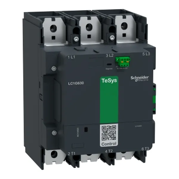 Contactor TeSys Giga, 3P (3 NO), AC-3 <= 440V 800A, versiune standard, bobina 48..130V c.a./c.c.