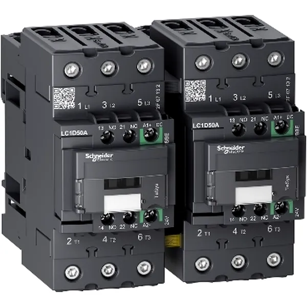 Tesys D Contactor Reversibil - 3P - <Lt/>= 440 V - 50 A Ac-3 - 24 V Dc Bobina