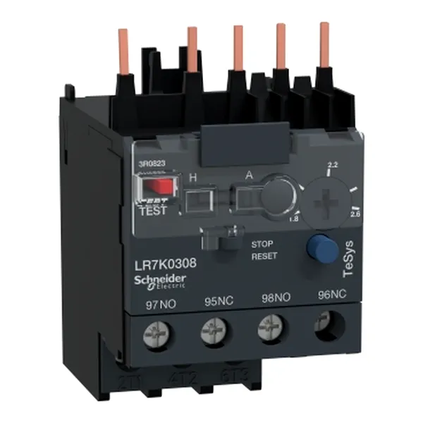 Releu Suprasarcina Termica Motor - Tesys Lr2 K - 1,8 - 2,6 A - Clasa 10A