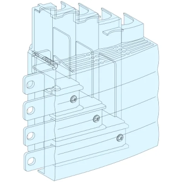 Bloc de conectare sosire NSX/INSV250 4P