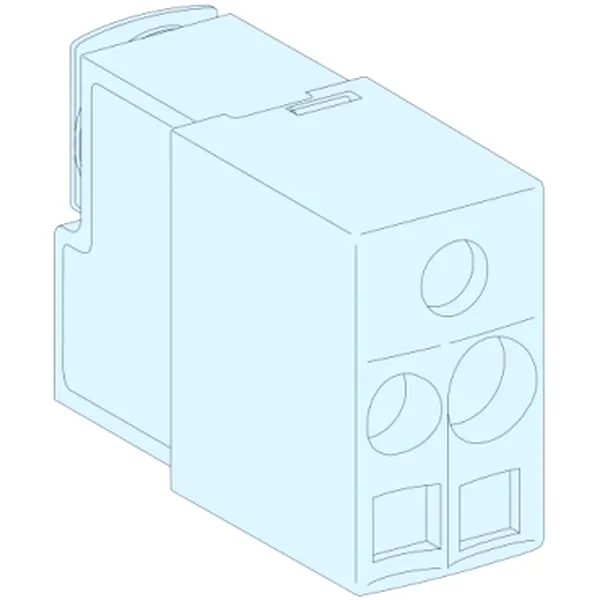Terminal de deconectare, Linergy BW, terminale cu arc 1 x 6mm + 1 x 10mm, IPXXB, set de 12