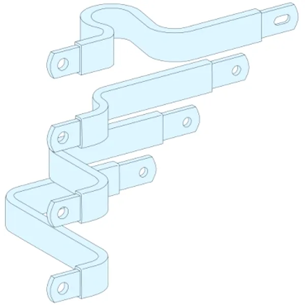 Conexiune pentru NSX250 fixa, orizontala cu bascula, 4P 250A, Linergy LGY