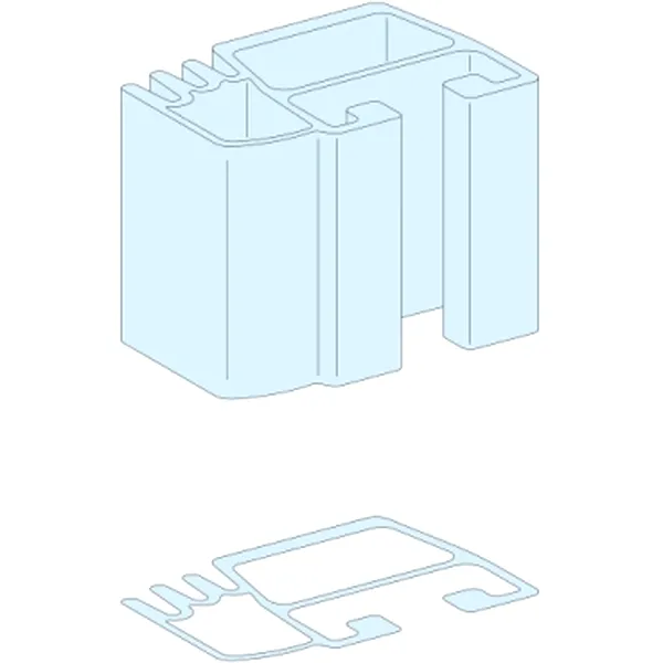 Linergy LGY profil pentru instalatii verticale, 8000A, lungimea 1670 mm