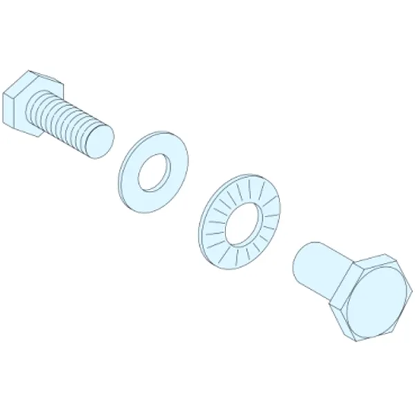 20 suruburi/jonctiune 2X10mm Linergy BS HZ/V BB