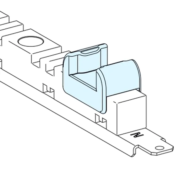 Suport pentru sustinerea barelor de distributie, Linergy LGYE, pentru profilele 630..1600A, set de 12