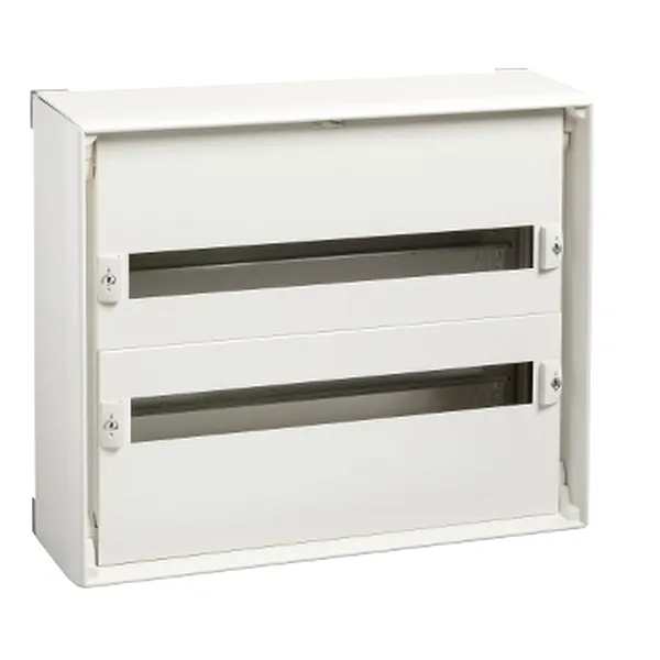 Carcasa de perete, PrismaSeT G Pack 160, L 555mm, H 480mm (2R), IP30, cu placi frontale, pentru dispozitive modulare