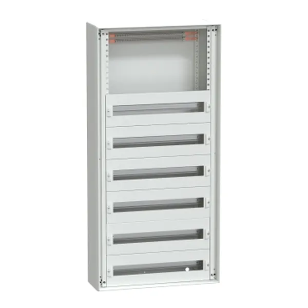 Carcasa montata pe perete, PrismaSeT G Pack 250, L 600mm, H 1230mm (6R si sosire), IP30, cu placi frontale, pentru dispozitive modulare