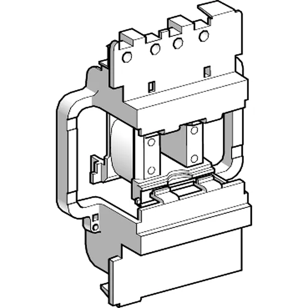 TeSys Deca - contactor coil - LX4D8 - 220 V DC standard for 115 & 150 A contactor