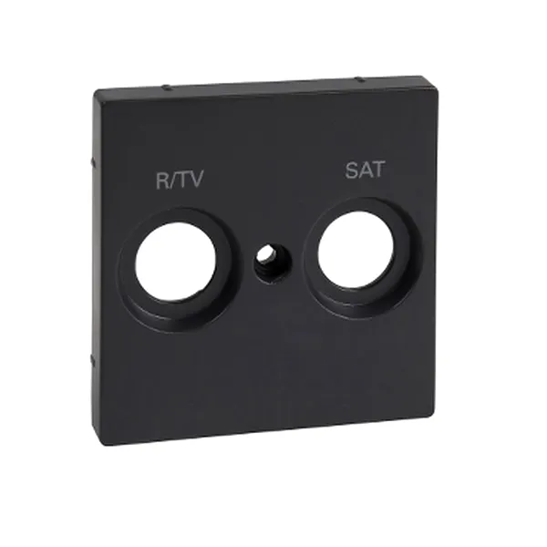 Placa Centrala Marcata R/Tv+Sat pentru Iesire Priza Antena, Antracit, Sistem M