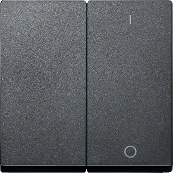 Clapeta 2 Porturi Marcat 0/1, Antracit, Sistem M