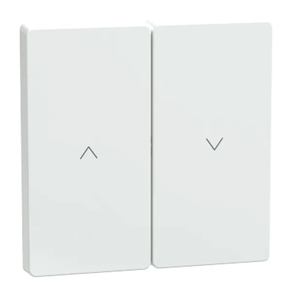 Rocker, Merten System Design, for roller shutter switch and push-button, lotus white