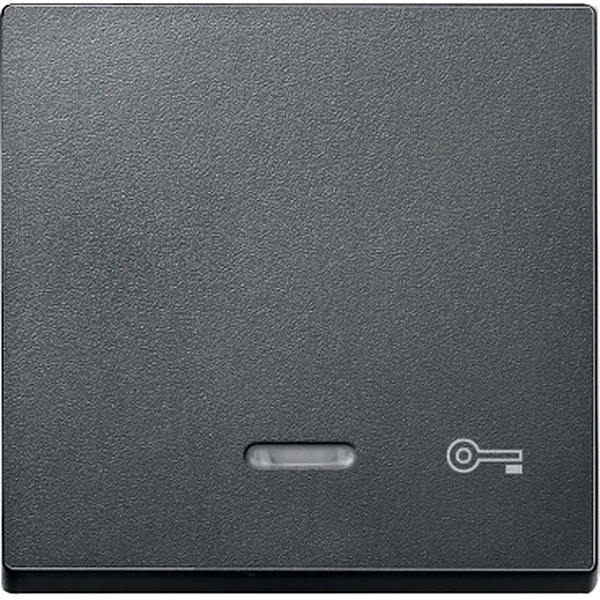 Clapeta cu Fereastra Indicator Si cu Simbol Cheie , Antracit, Sistem M