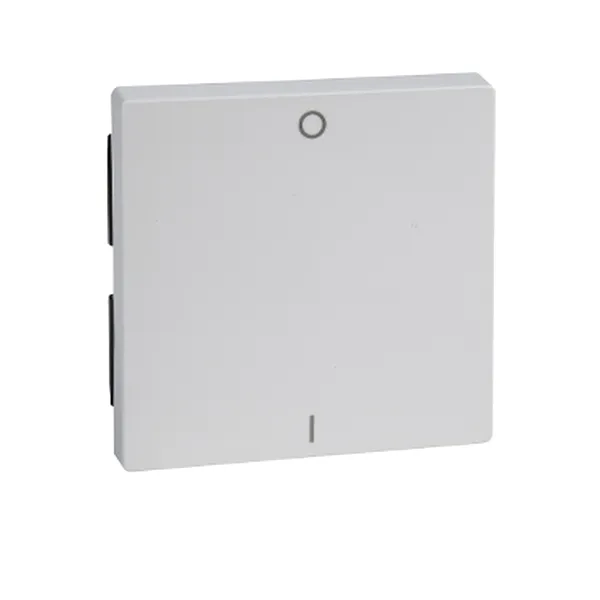 Clapeta Marcata 0/1, Alb Intens, Lucios, Sistem M