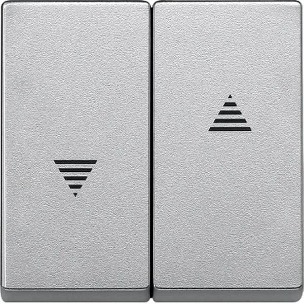 Clapeta pentru Comutator Si Buton Rulou Storuri, Aluminiu, Sistem M