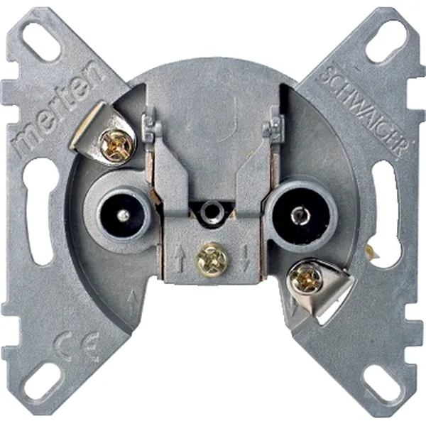 Sfarsit Linie Priza Antena-Ies.Inser, 2 Iesiri R/Tv+Sat