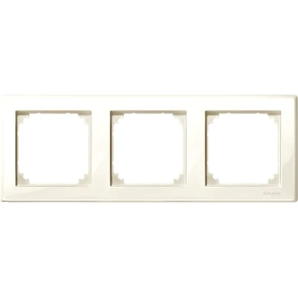 Rama M-Smart, pentru 3 Aparate, Alb, Lucios